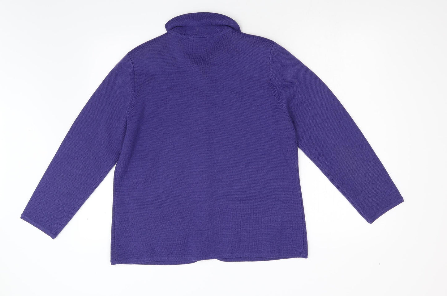 Eastex Womens Blue  Knit Cardigan Jumper Size 14