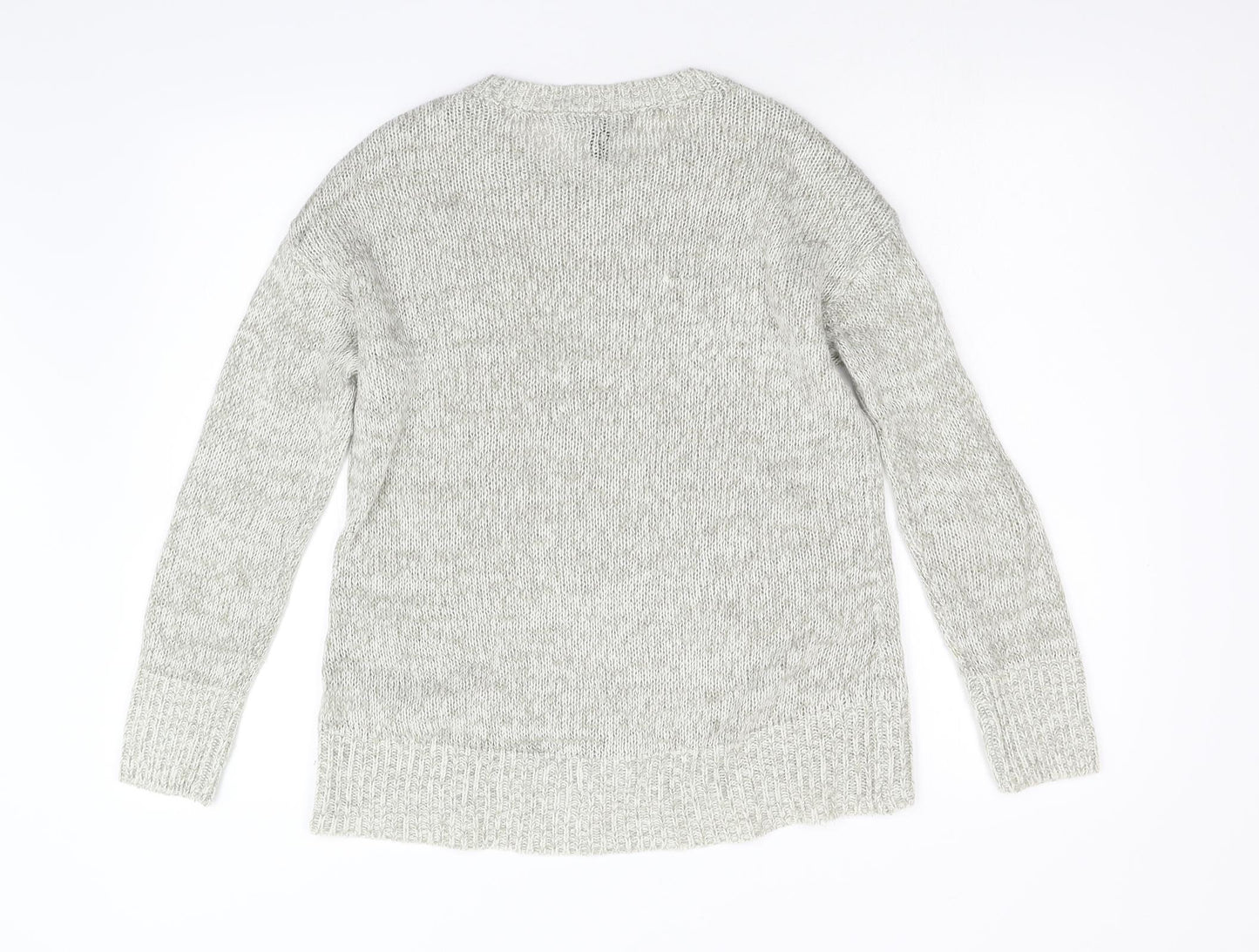 New Look Womens Grey   Pullover Jumper Size S
