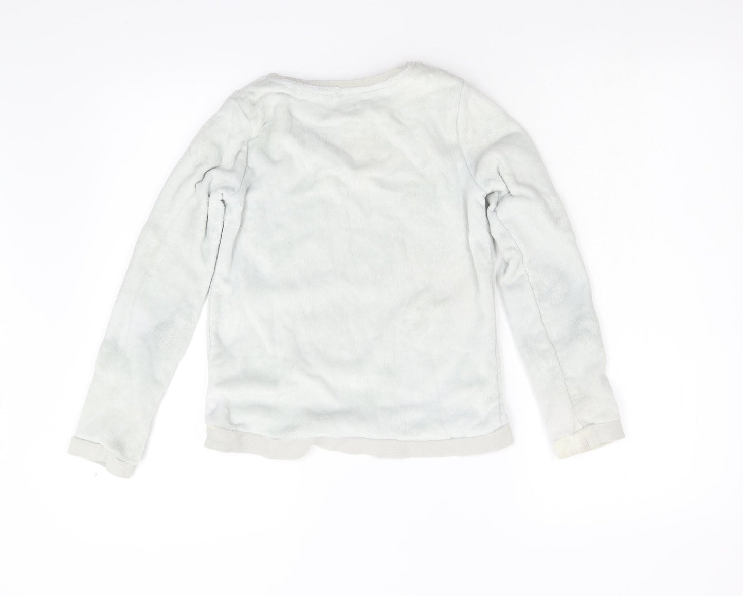 H&M Girls Grey   Pullover Jumper Size 8-9 Years