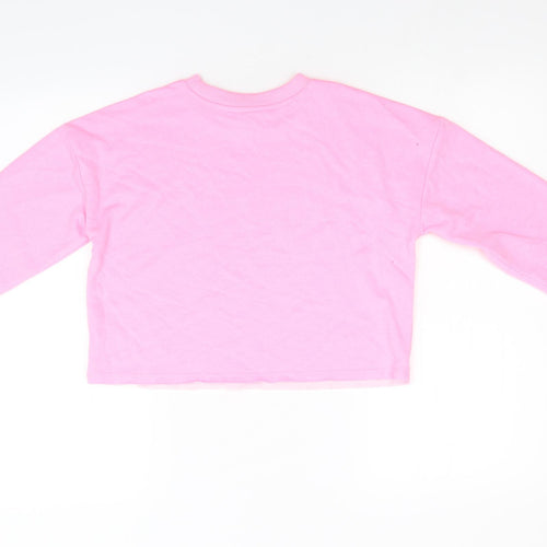 George Girls Pink   Pullover Sweatshirt Size 9-10 Years