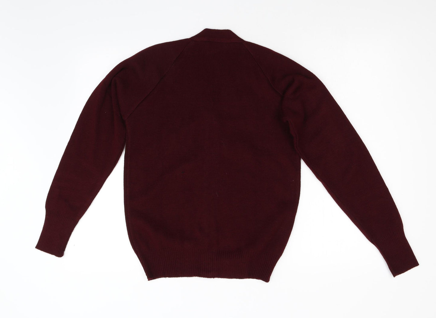 Sheldon Girls Red  Knit Cardigan Jumper Size M