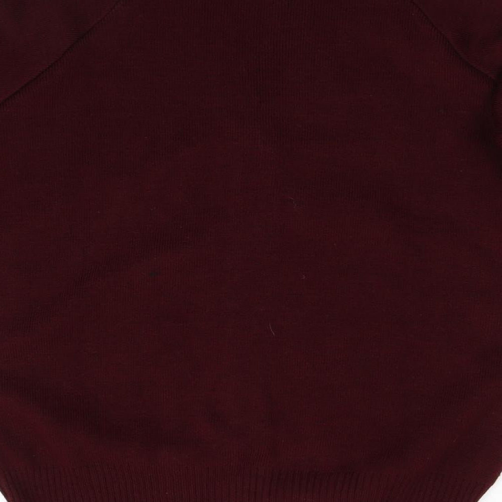 Sheldon Girls Red  Knit Cardigan Jumper Size M