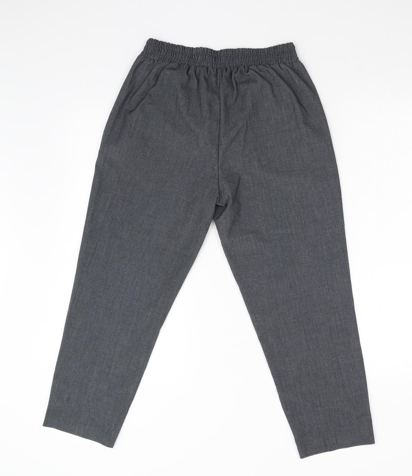Stradivarius Womens Grey   Cropped Trousers Size L L22 in