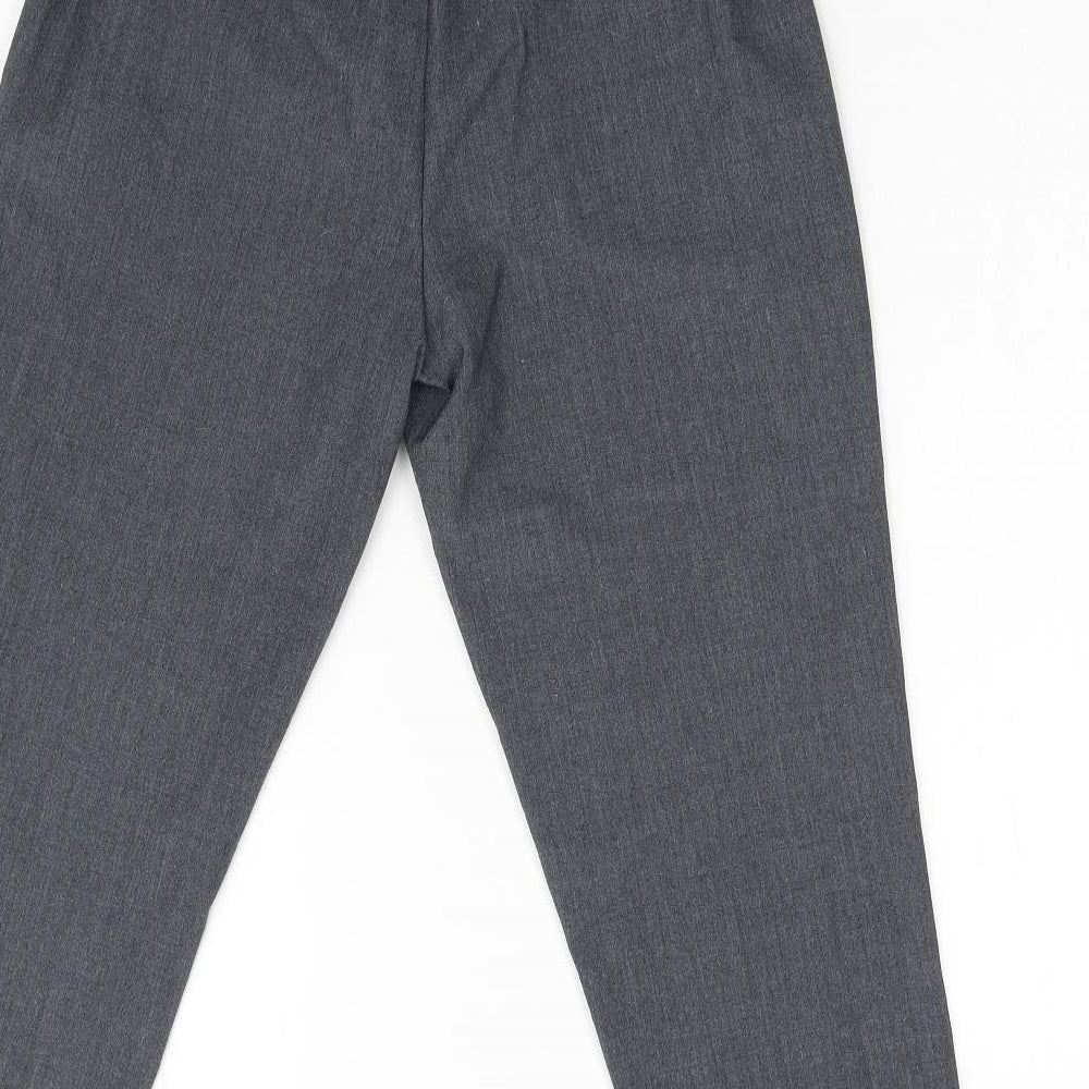 Stradivarius Womens Grey   Cropped Trousers Size L L22 in
