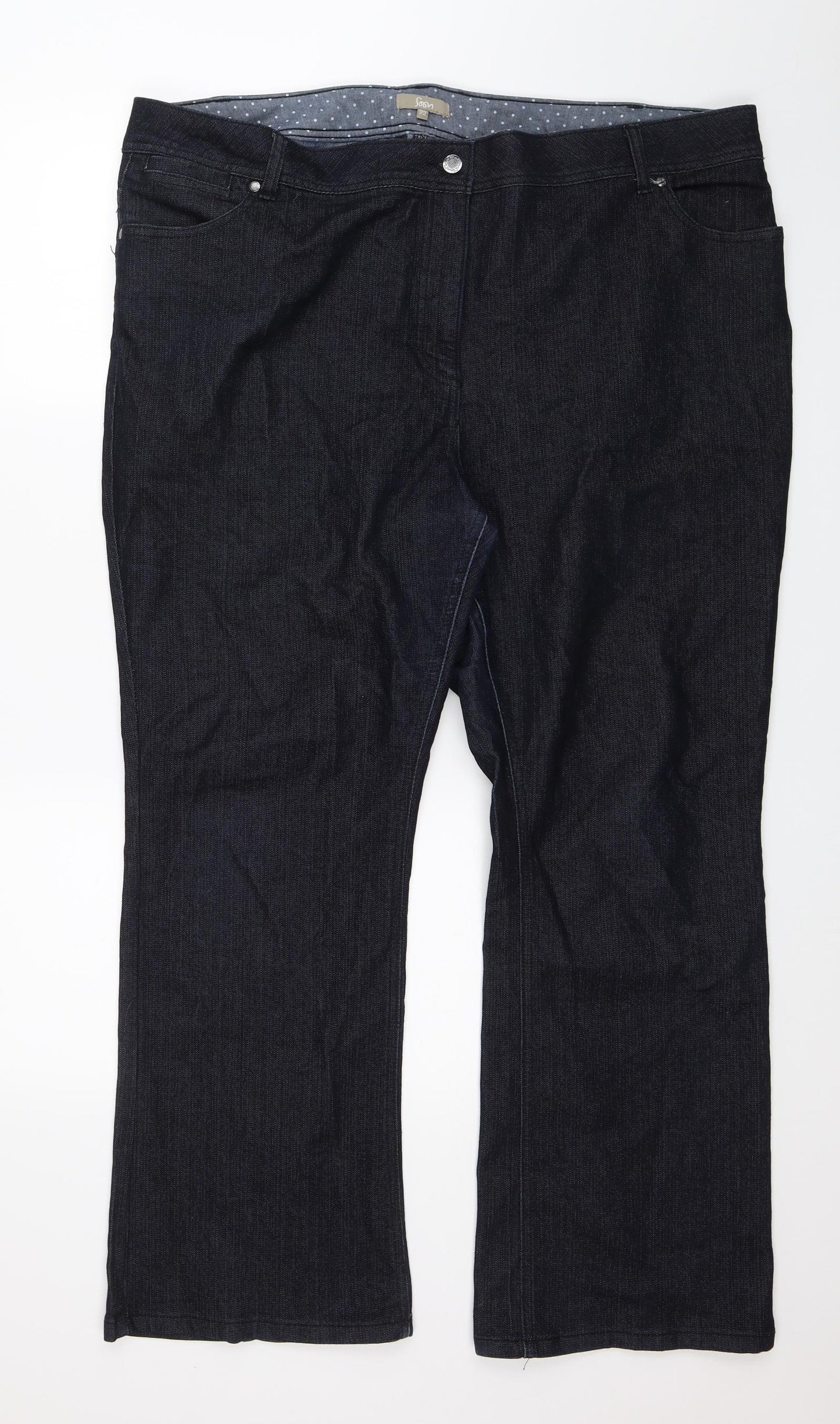Soon Womens Blue  Denim Bootcut Jeans Size 22 L27 in