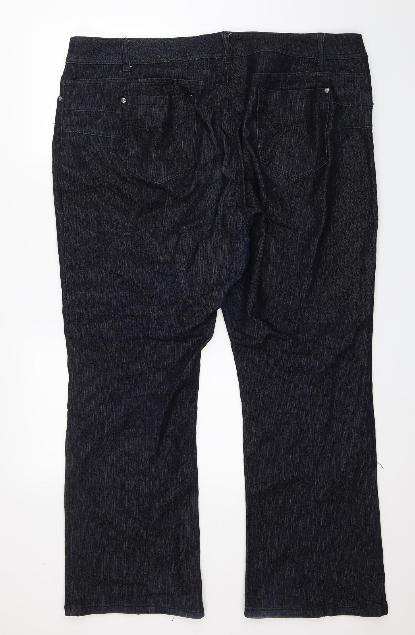 Soon Womens Blue  Denim Bootcut Jeans Size 22 L27 in