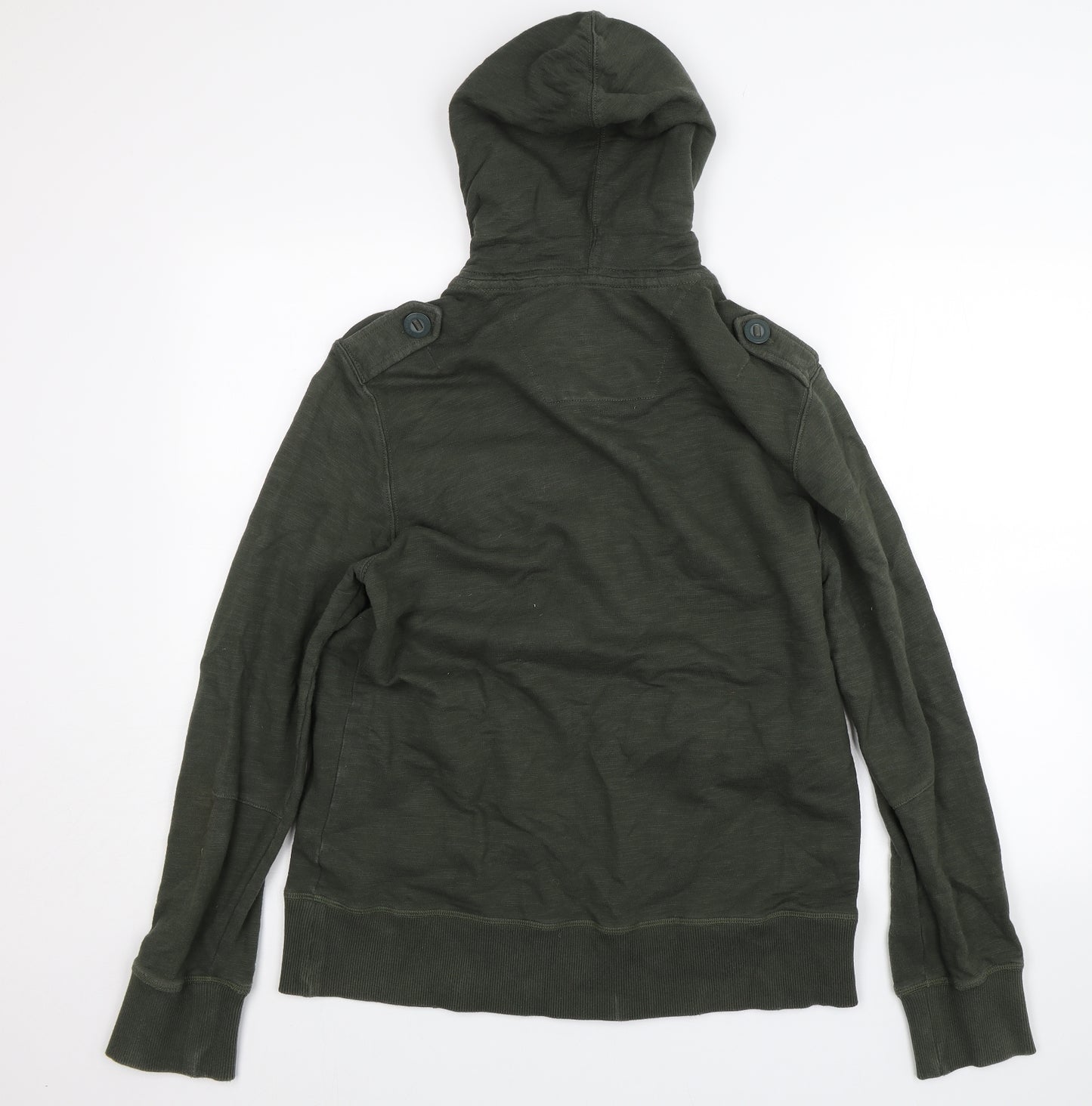 NEXT Mens Green   Full Zip Hoodie Size M