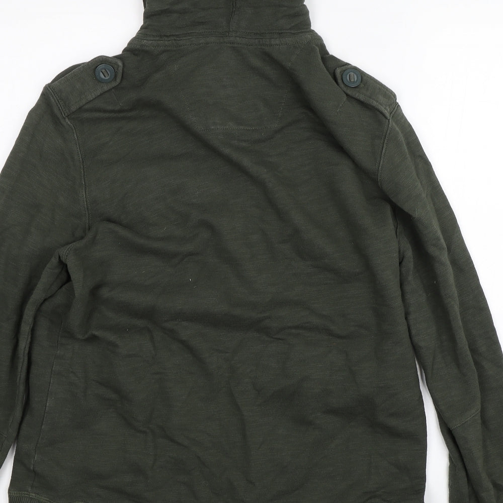 NEXT Mens Green   Full Zip Hoodie Size M