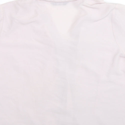 BM Collection Womens Purple   Basic Button-Up Size 18
