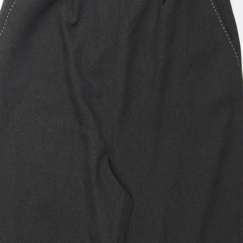 BM Collection Womens Grey   Chino Trousers Size 16 L24 in