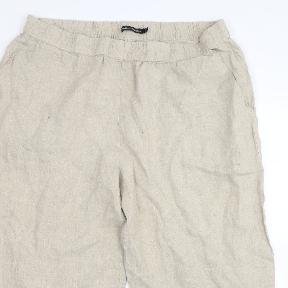 Gudrun Sjödén Womens Beige   Trousers  Size XL L24 in