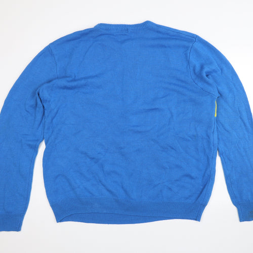 TU Mens Blue   Pullover Jumper Size 3XL  - Christmas jumper