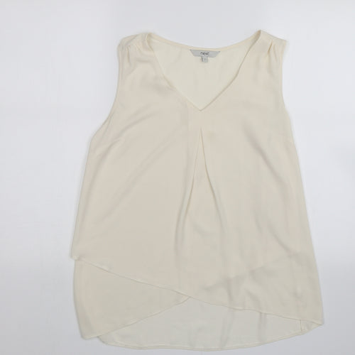 NEXT Womens Ivory   Basic Blouse Size 10