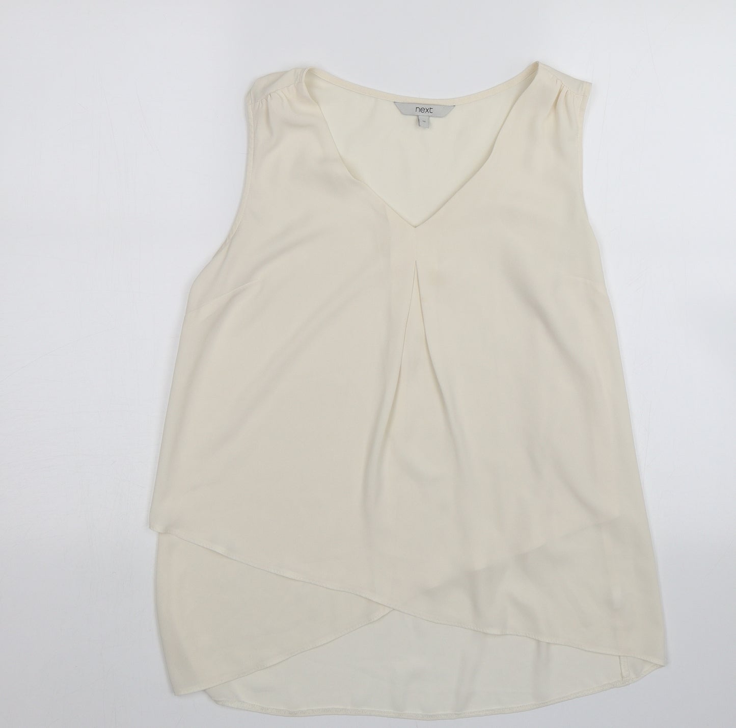 NEXT Womens Ivory   Basic Blouse Size 10
