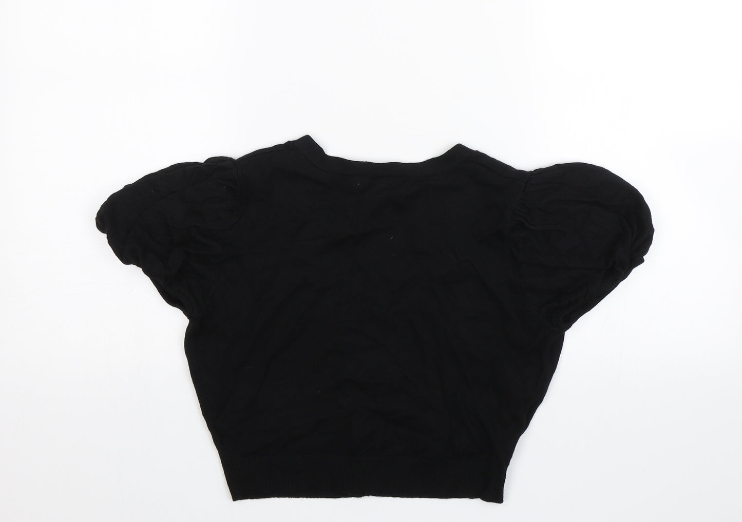 Et Vous Womens Black   Cardigan Jumper Size 14