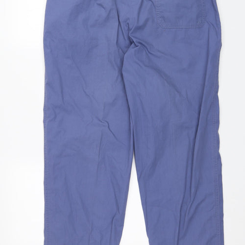 Marks and Spencer Mens Blue   Chino Trousers Size 36 in L28 in