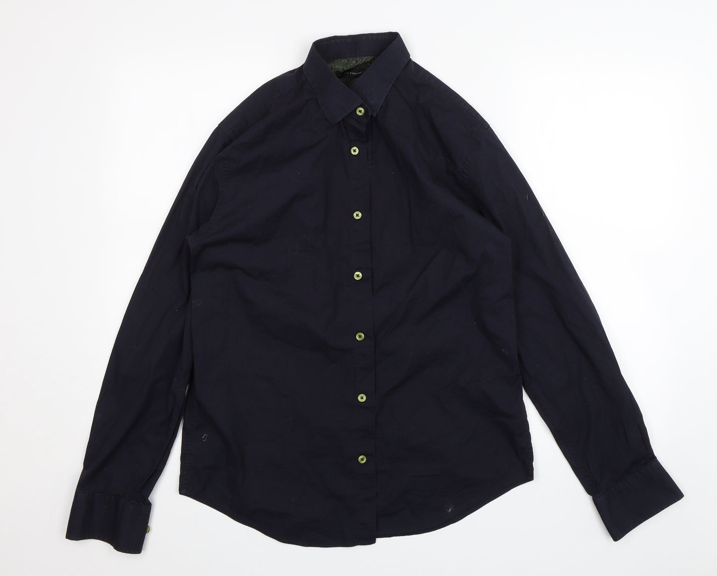 Holland Esquire Mens Blue    Button-Up Size M