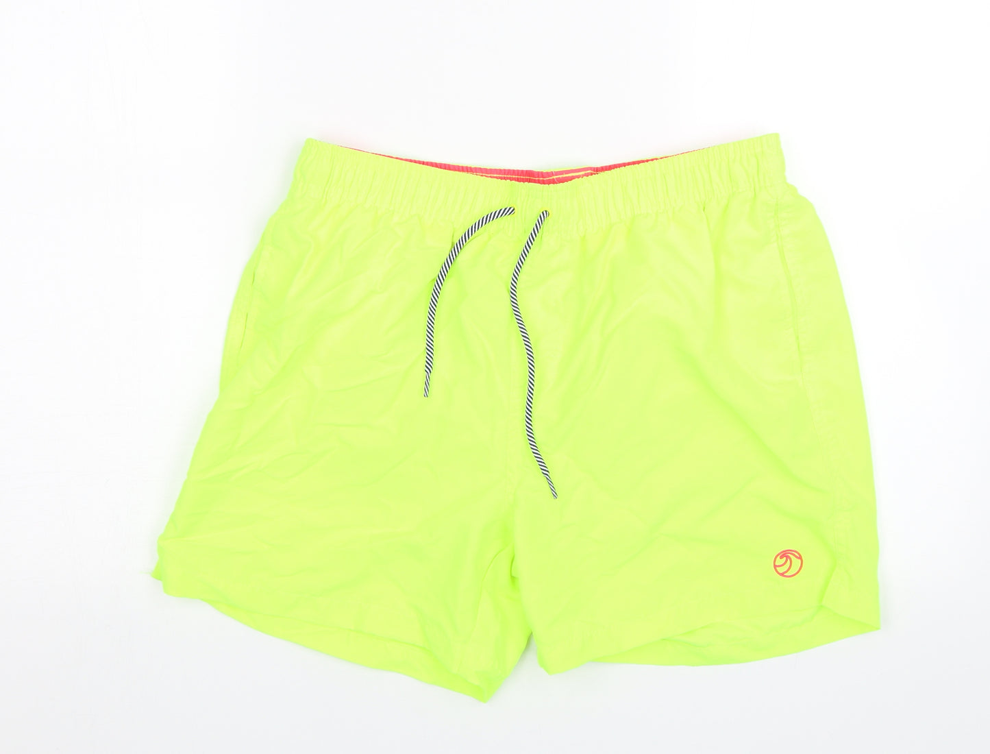 TU Mens Yellow   Bermuda Shorts Size M