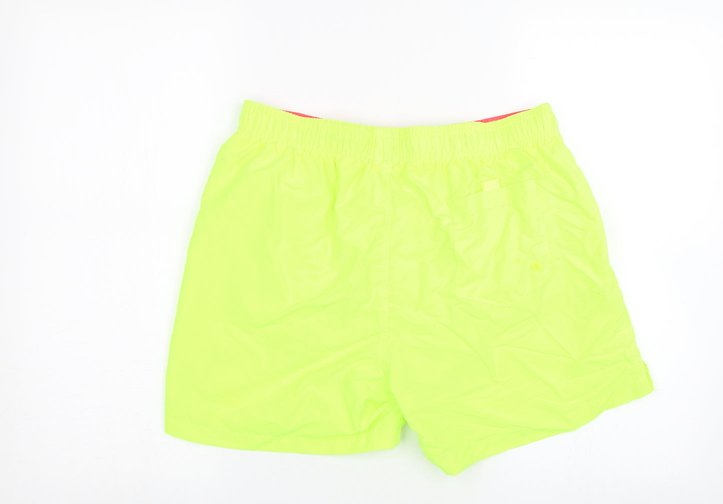 TU Mens Yellow   Bermuda Shorts Size M