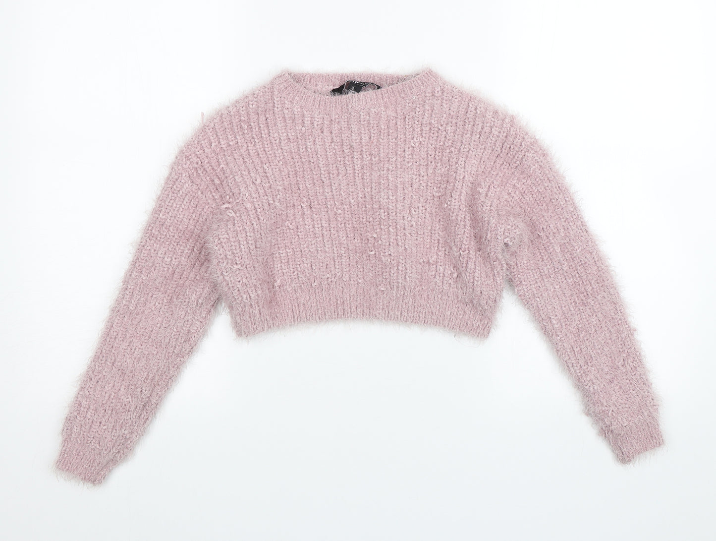New Look Girls Purple   Pullover Jumper Size 9 Years