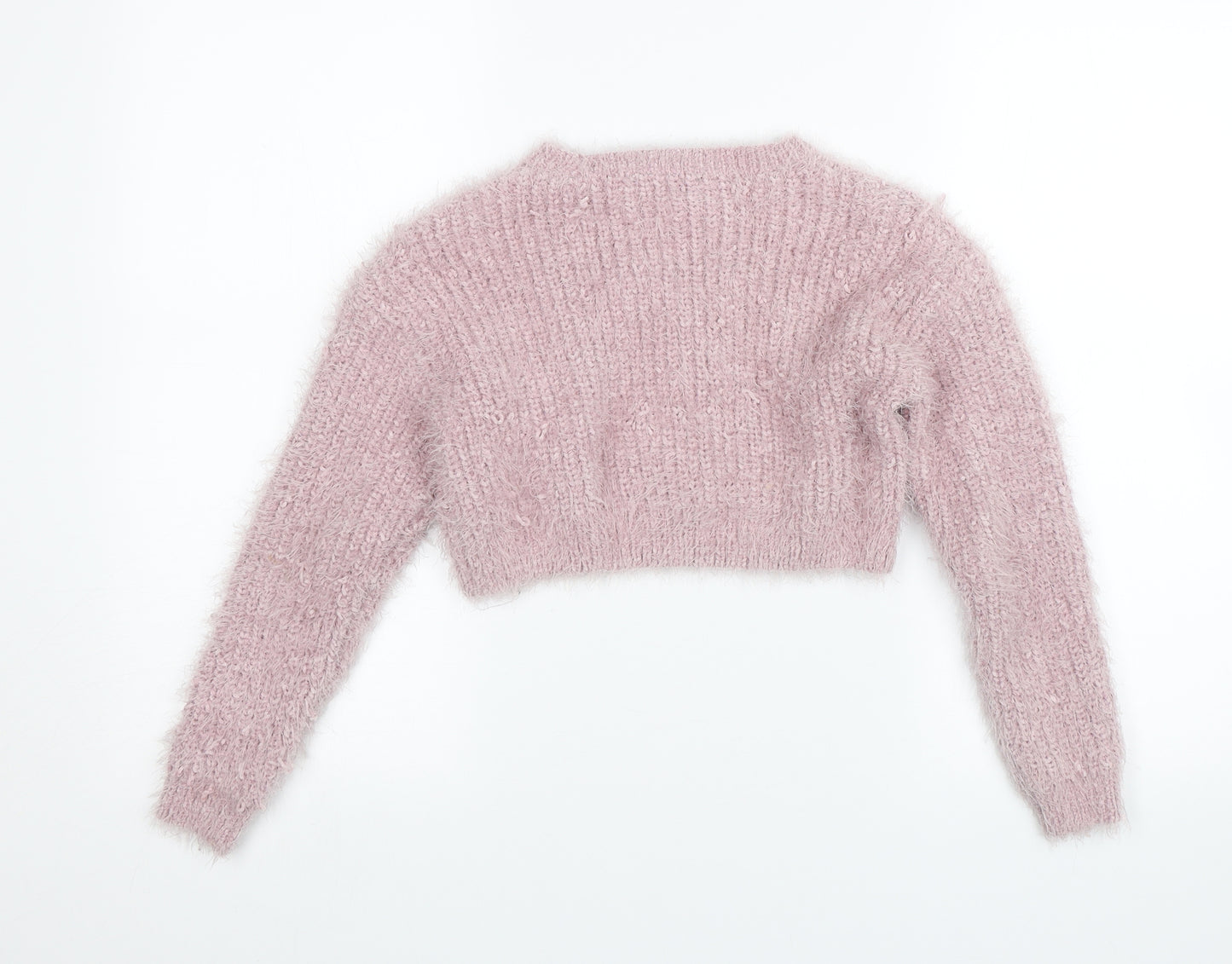 New Look Girls Purple   Pullover Jumper Size 9 Years