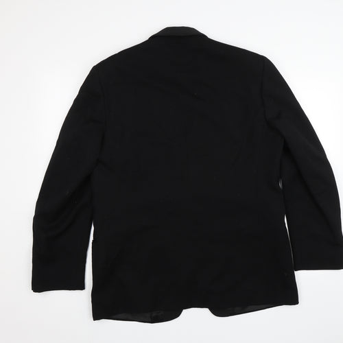 Shell Mens Black   Jacket Blazer Size 42