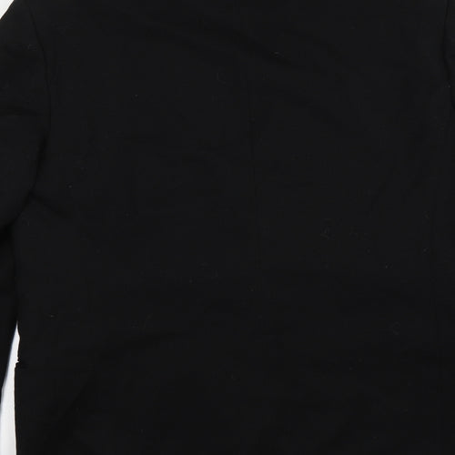 Shell Mens Black   Jacket Blazer Size 42