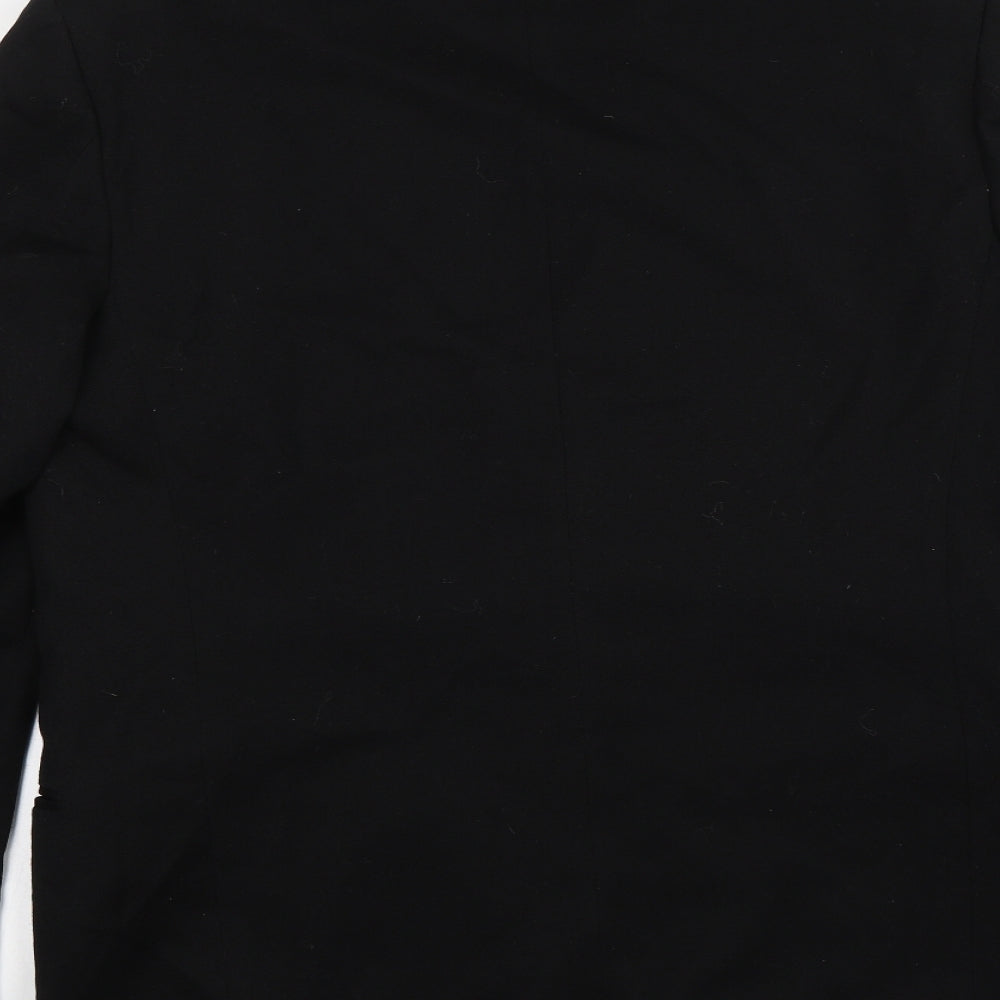 Shell Mens Black   Jacket Blazer Size 42