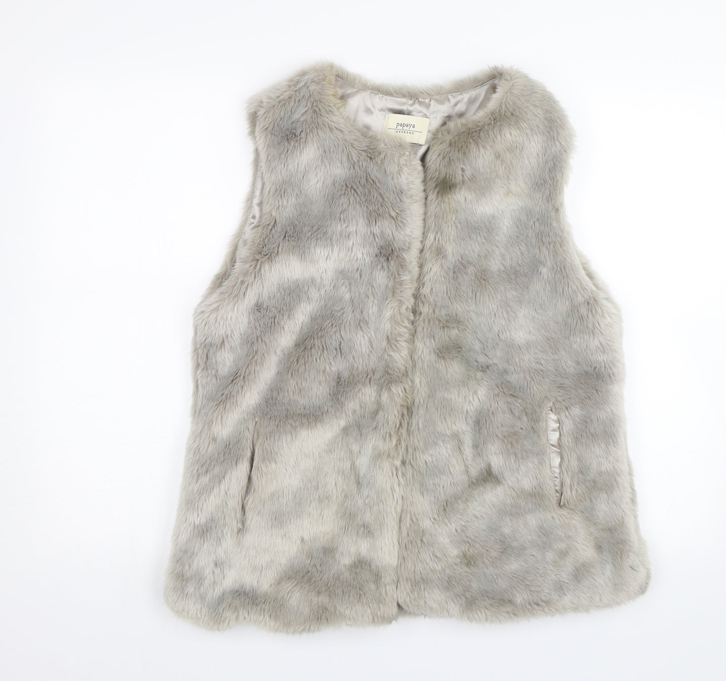 Papaya Womens Grey   Jacket  Size M