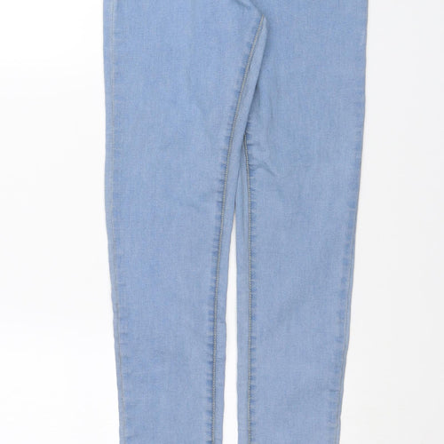 Denim & Co. Womens Blue   Skinny Jeans Size 12 L29 in