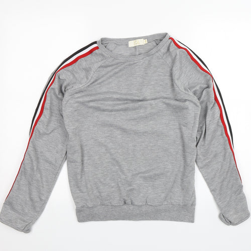 JCL Womens Grey   Pullover Jumper Size S