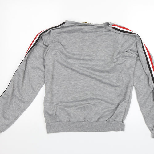 JCL Womens Grey   Pullover Jumper Size S