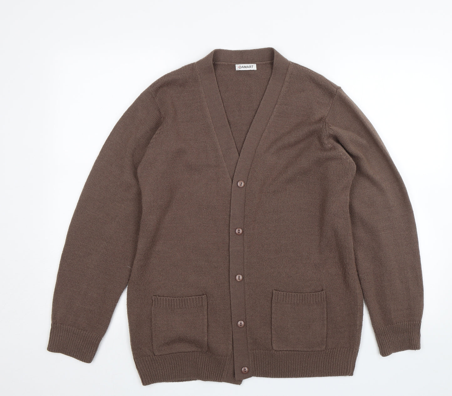 Damart Womens Brown   Cardigan Jumper Size 14