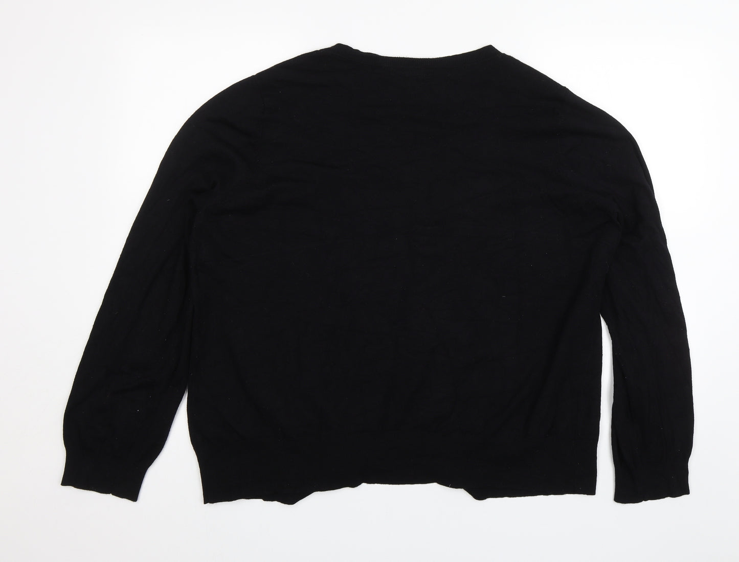 George Womens Black   Cardigan Jumper Size 24