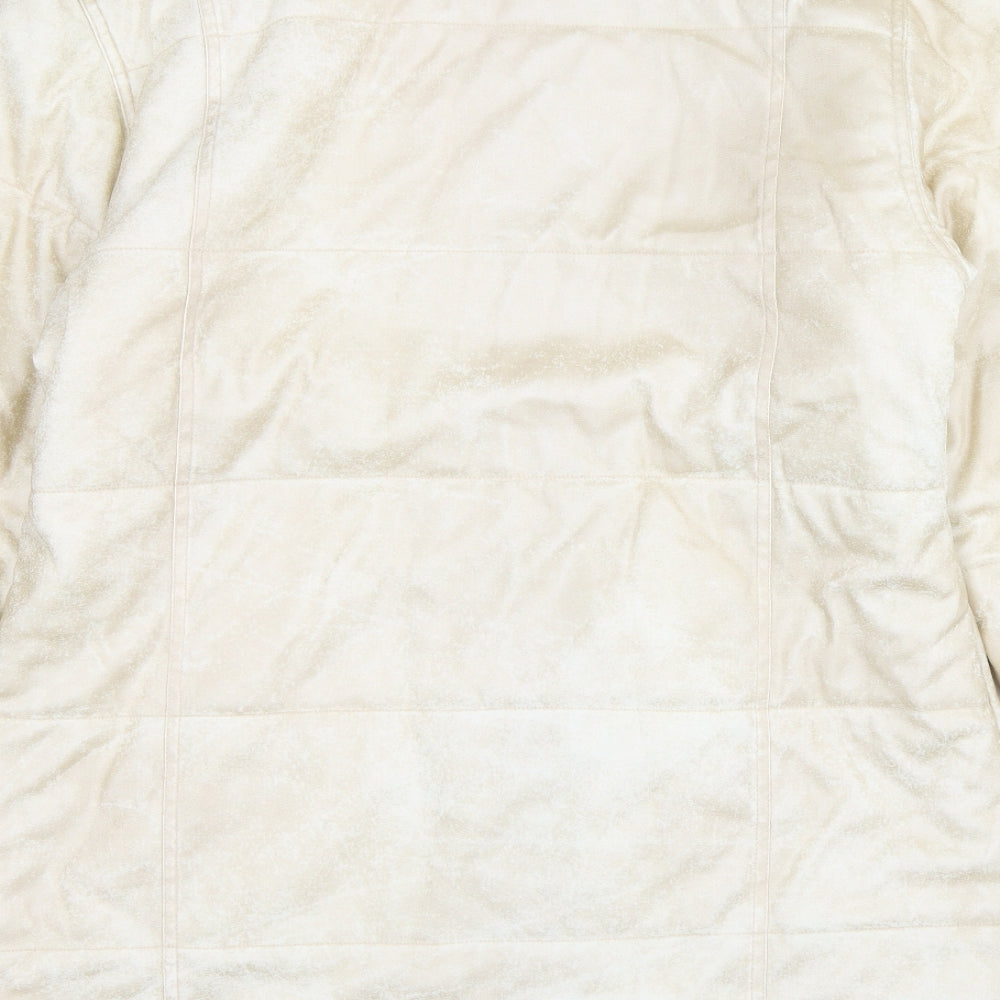 Fluid Womens Beige   Jacket  Size 14