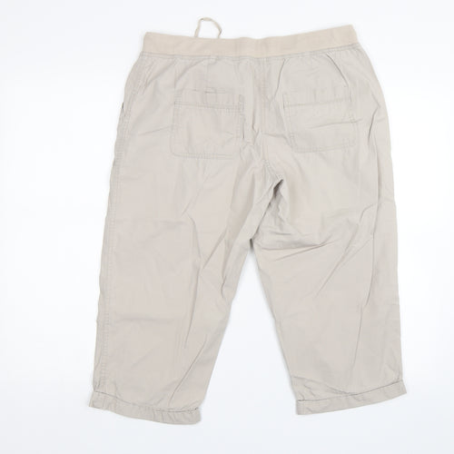 Dorothy Perkins Womens Beige   Cut-Off Shorts Size 12