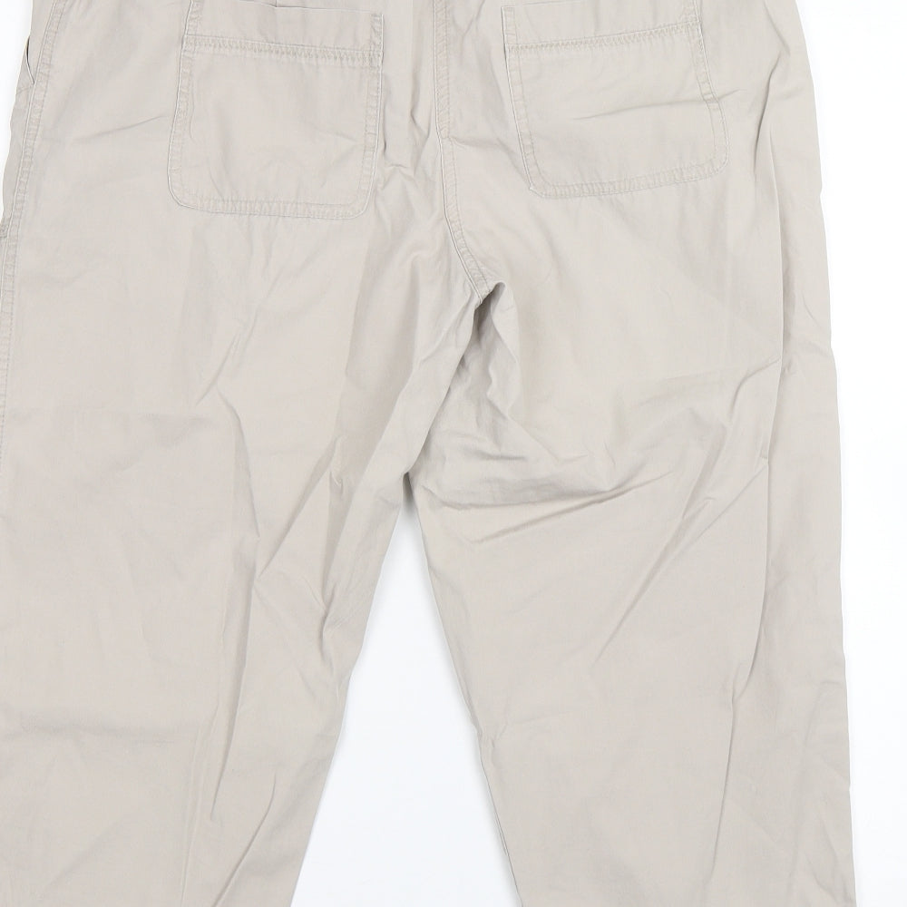 Dorothy Perkins Womens Beige   Cut-Off Shorts Size 12
