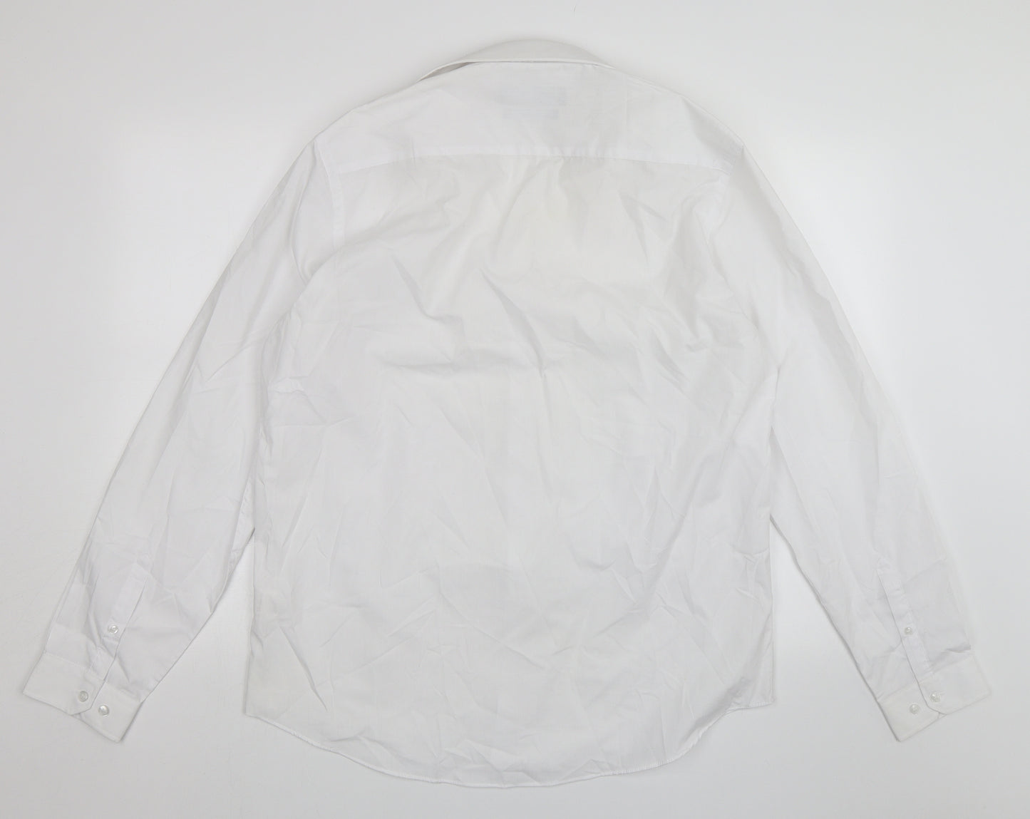Primark Mens White    Dress Shirt Size 16.5