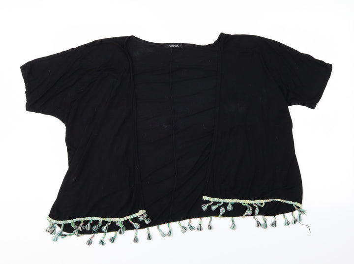Boohoo Womens Black   Cardigan Jumper Size S