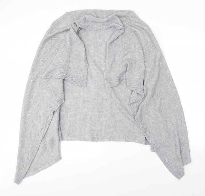 Internacionale Womens Grey Cardigan Jumper Size 8