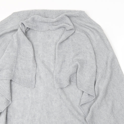 Internacionale Womens Grey   Cardigan Jumper Size 8