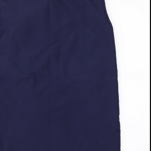Anne de Lancay Womens Blue   Puffer Jacket Waistcoat Size 10