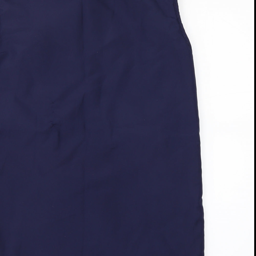 Anne de Lancay Womens Blue   Puffer Jacket Waistcoat Size 10