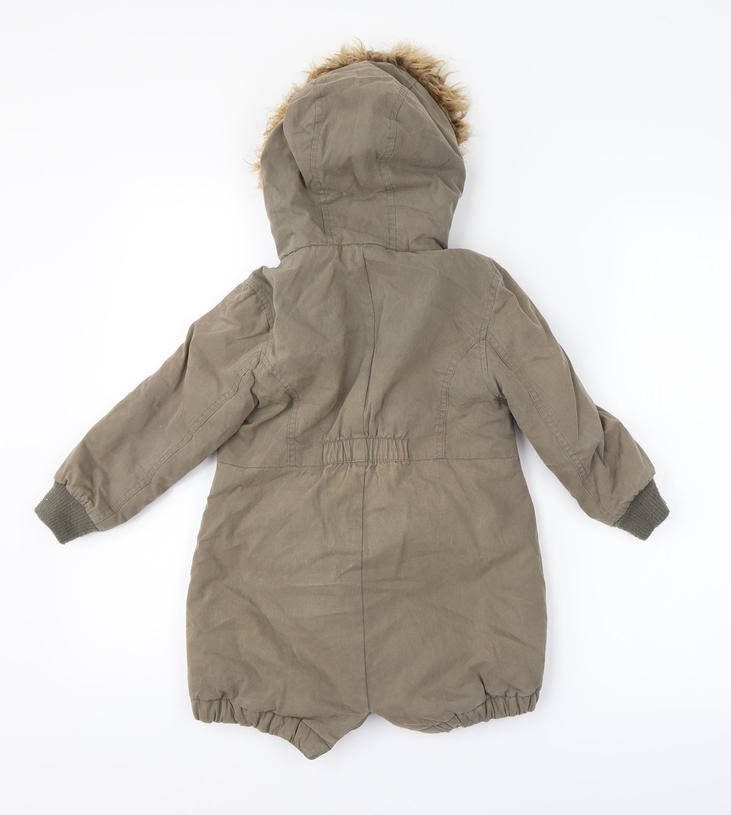 Adams Girls Green   Overcoat Coat Size 5 Years
