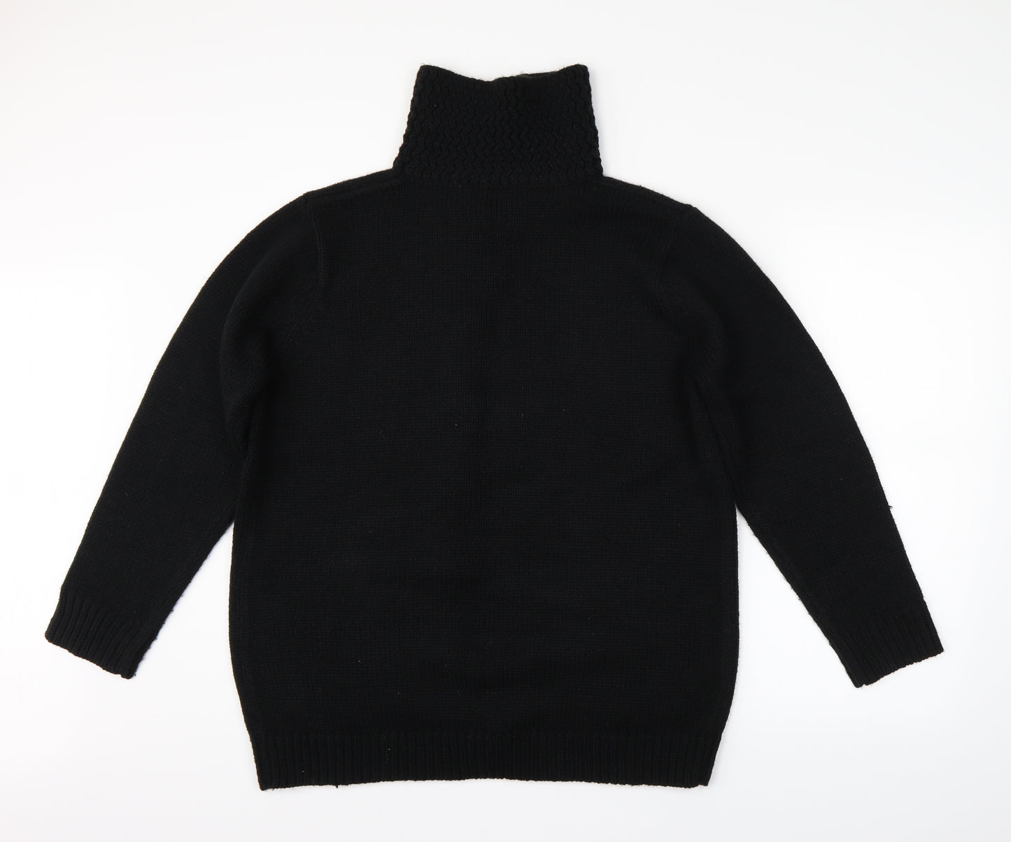Preworn Womens Black   Cardigan Jumper Size 12