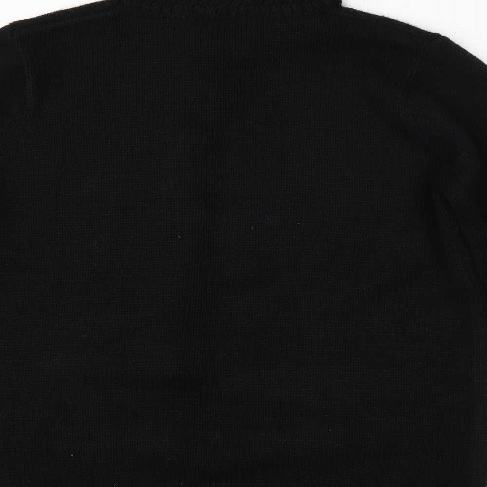 Preworn Womens Black   Cardigan Jumper Size 12