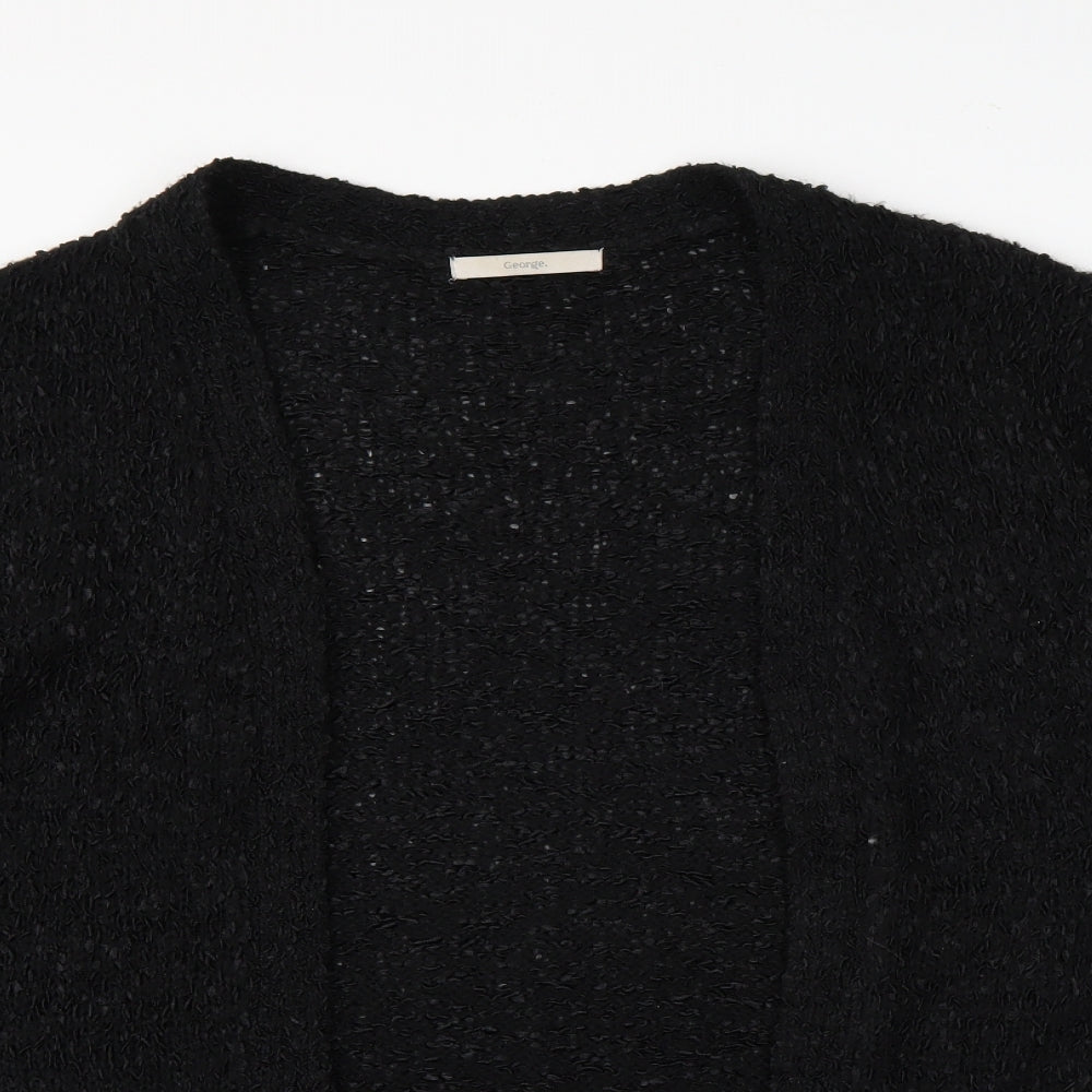 George Womens Black   Cardigan Jumper Size 14
