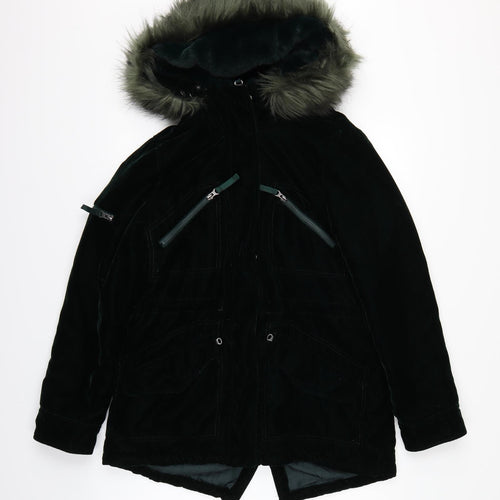 Monsoon Womens Green   Overcoat Coat Size 12