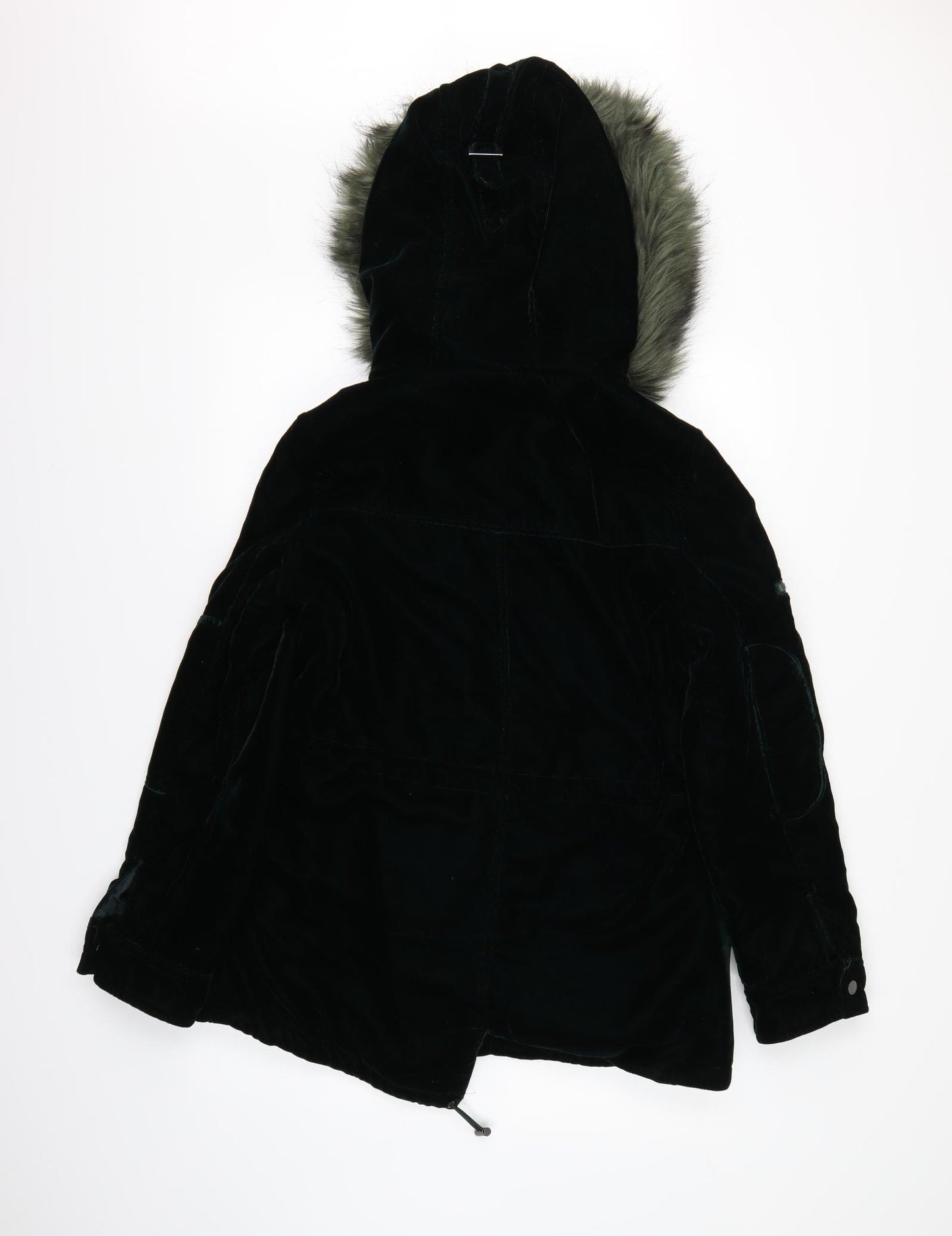 Monsoon Womens Green   Overcoat Coat Size 12