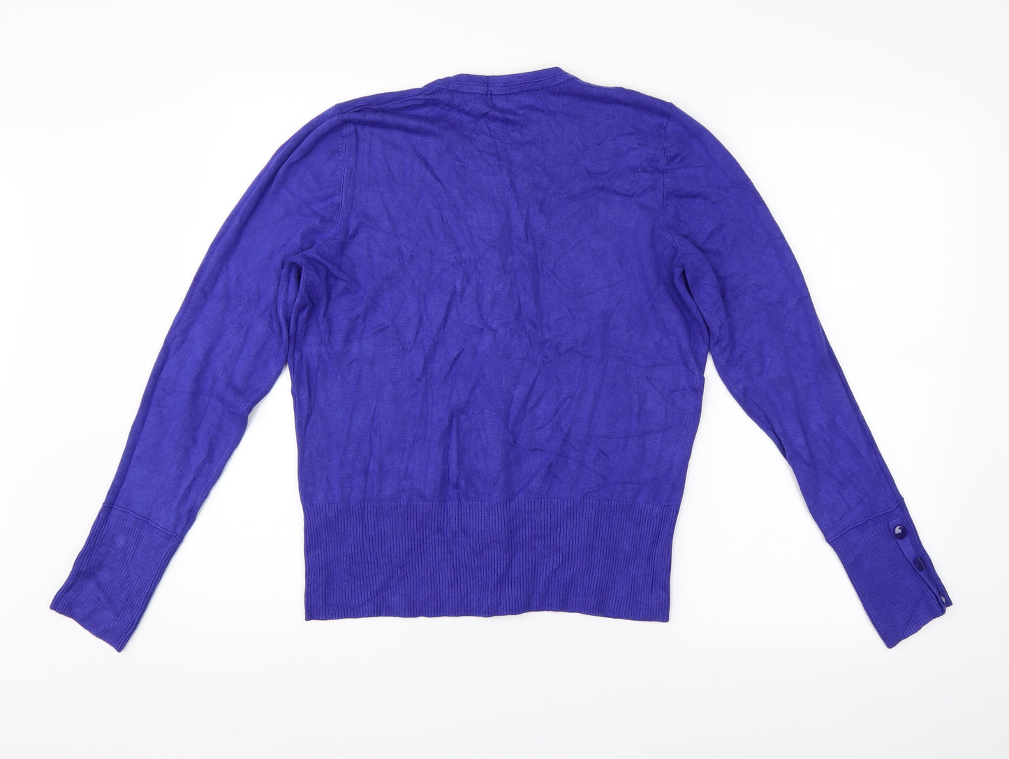 Debenhams Womens Blue   Cardigan Jumper Size 12